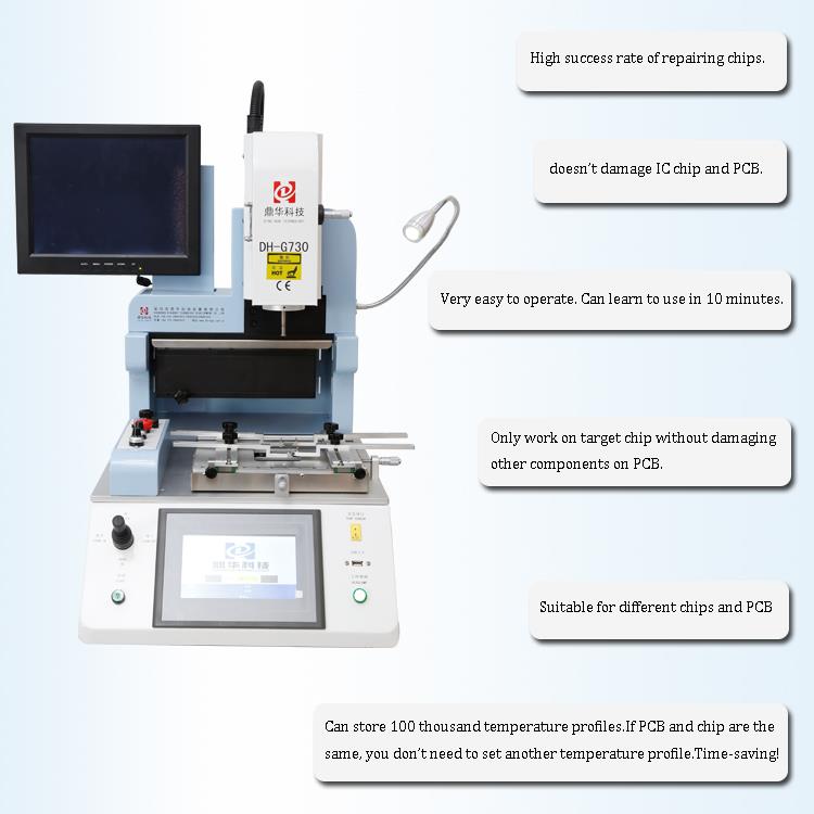 Reflow Touch Screen BGA Rework Machine