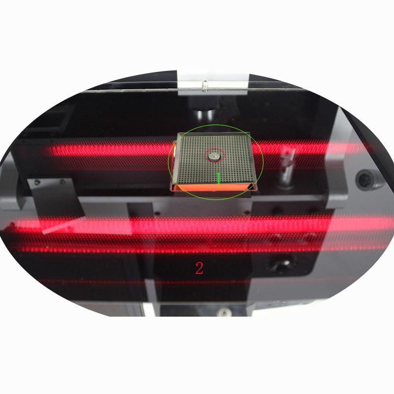 hot air and IR for a BGA rework machine